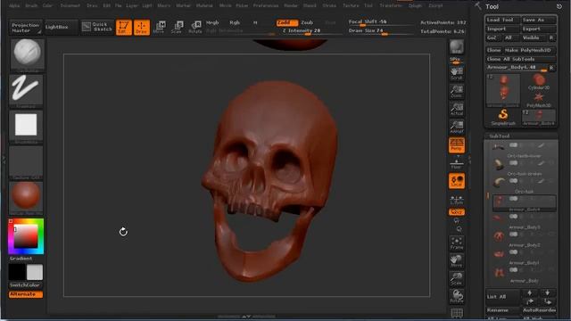 Orc Body zBrush Series Pt. 2 (3dm Promo) смотреть онлайн