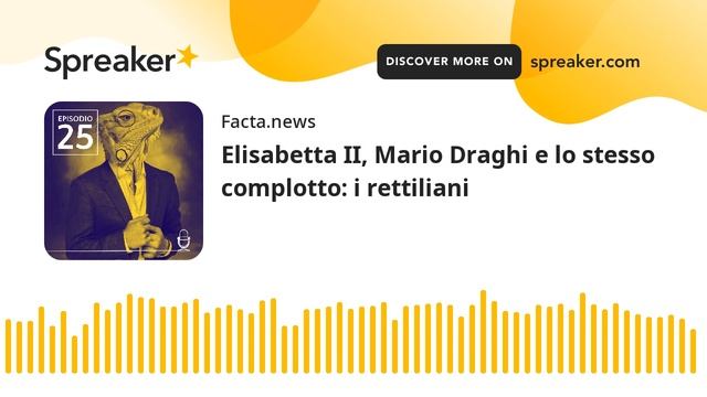 Elisabetta II, Mario Draghi e lo stesso complotto: i rettiliani смотреть онлайн