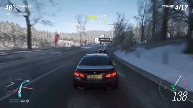 FORZA HORIZON 4 WINTER - THE COLOSSUS - BMW M5 смотреть онлайн