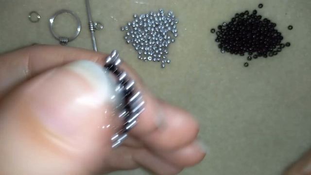 Wide Cuff Seed Beads Bracelet - Tutorial. How To Make Beaded Bracelet? смотреть онлайн