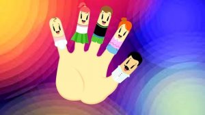 Английская песенка про Семью пальцев - Finger Family! Песенки на английском - Английский для детей
