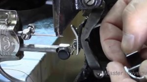 Швейная машина Подольская. Обрыв верхней нити в швейной машинке.