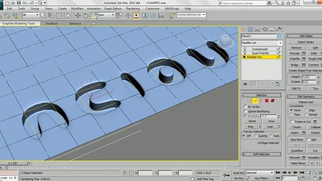 QuadChamfer (chamfer by edge weights) смотреть онлайн