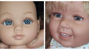 Прекрасный огромный пупс улыбаха - Кукла Manolo Dolls виниловая Diana 45см, сплошное очарование