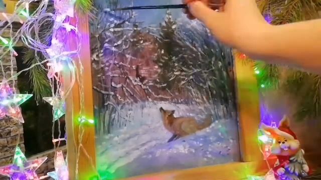 Весь процесс создания этюда с чистого холста.27 секунд живописи для вдохновения смотреть онлайн