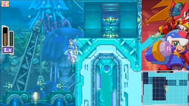 Megaman ZX (Zero/ZX Legacy Collection) - Aile Side Part 9 смотреть онлайн