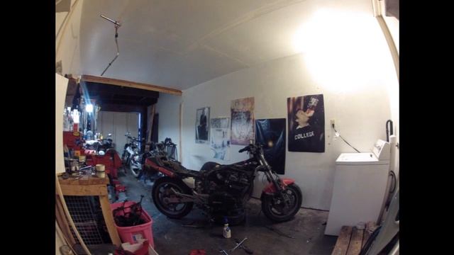 Motorcycle disassembly time lapse- Kawasaki ZX-9R смотреть онлайн