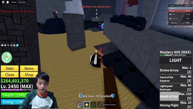 HUMAN RACE V4 Trial | Blox Fruits. Trial of Strength with Sunny. Race V4 HUMAN in Temple of Time смотреть онлайн