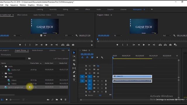 5 Easy Tips To Cut, Trim, Timeline Settings In Adobe Premiere Pro