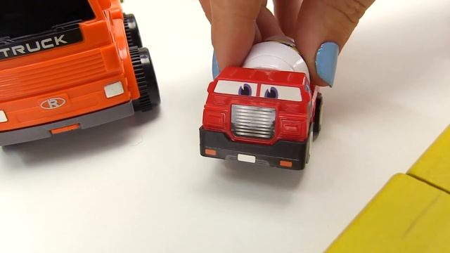 Автобус Тайо! Рабочие машины. Игрушки для детей смотреть онлайн