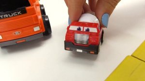 Автобус Тайо! Рабочие машины. Игрушки для детей