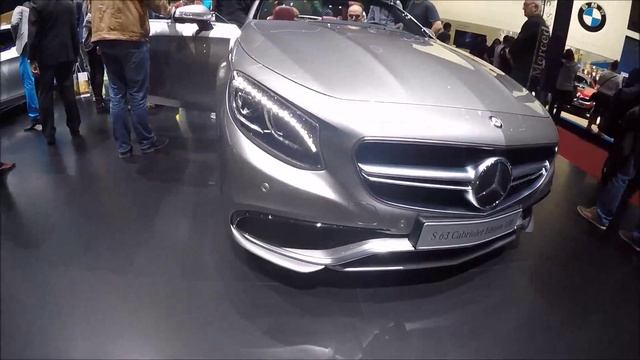The new Mercedes-Benz S63 AMG Cabrio смотреть онлайн