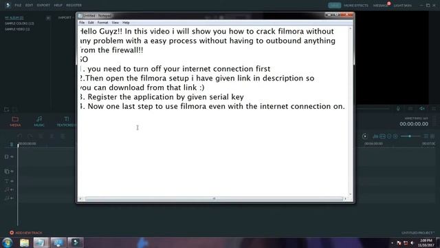How to crack Wondershare Filmora with the free presets |easy in 2 min without any crack смотреть онлайн