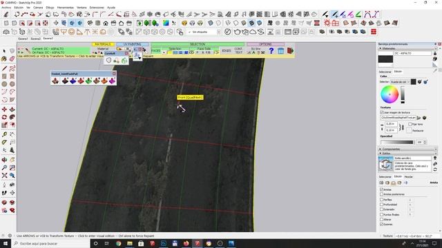 Como TEXTURIZAR Caminos, Aceras, Accesos CURVOS - SKETCHUP / VRAY 5 смотреть онлайн
