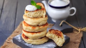 🥞 Пышные оладушки на простокваше, без яиц