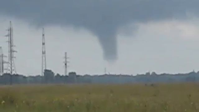 Торнадо в России. Новосибирск.