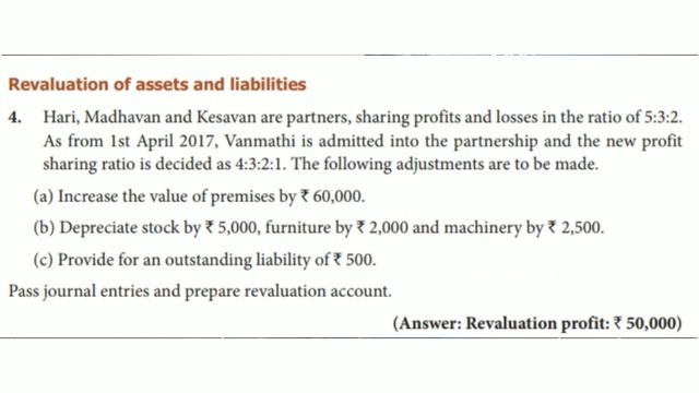 Admission of a Partner தமிழில் | Ex. Sum #4 |Revaluation Accounts | TN 12th Accounts | LIFA’S смотреть онлайн