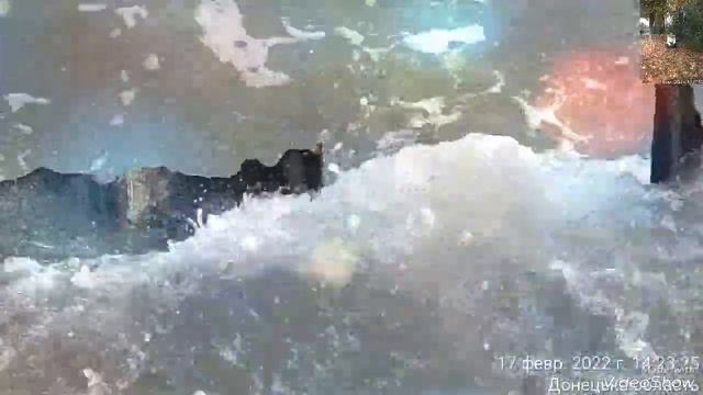 Азовское море 🌊 17.02.2022, городской сквер 20.02.2022. смотреть онлайн