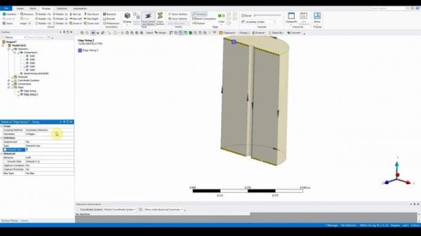 ANSYS Meshing Workshop 5.1 CFD Mesh Quality Mixing Tank