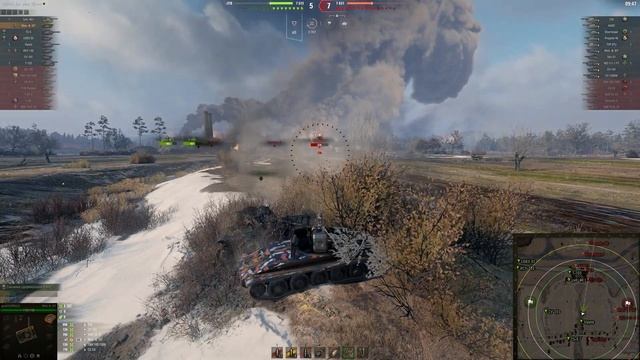 Rhm.-B. WT - 4 Frags 6.5K Damage - Modest! - World Of Tanks смотреть онлайн