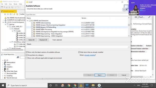 Análise de dados utilizando a plataforma Knime Analytics смотреть онлайн