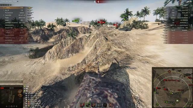 E 50, Песчаная река, Штурм