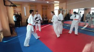 Спарринг по киокушинкай карате (16-17) лет