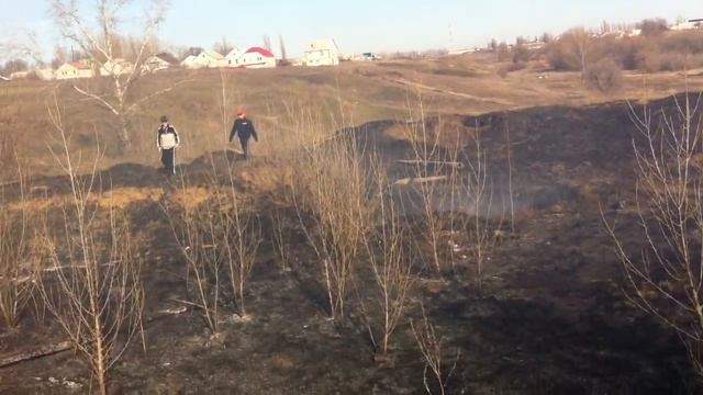 пожар. 2 часть. г.Лиски