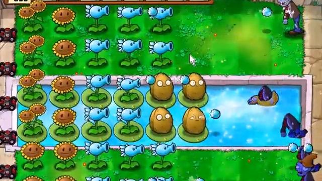 27 - Plants vs. Zombies - Level 3 - 7 смотреть онлайн