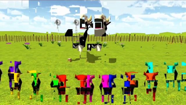 La Vaca Lola - 3D Gameplay | Vamos a Jugar! Colorful Dancing Cows | هيّا بنا لنلعب. | Давайте играт смотреть онлайн