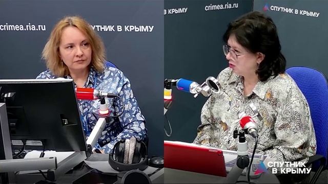 Как работает сегодня банковская система Крыма? О.Виноградова на радио "Спутник в Крыму" смотреть онлайн