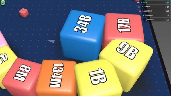 Cubes 2048.io Game 🎲 How to play 🎲 Gameplay