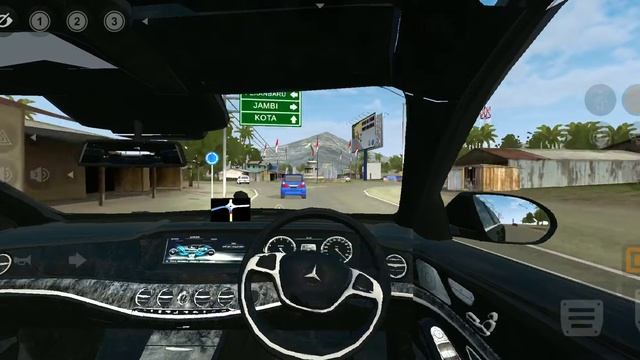 Mercedes Benz S Class Car Mod In Bus Simulator Indonesia - Bussid Car Mod - Bussid Bus Mod - BUSSID