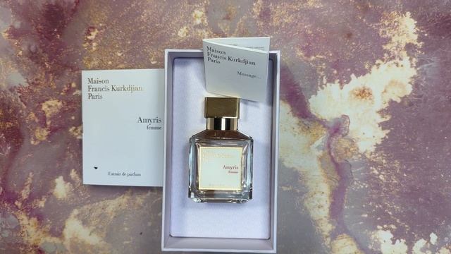Reseña Amyris femme EXTRAIT DE PARFUM Francis Kurkdjian (Español) смотреть онлайн