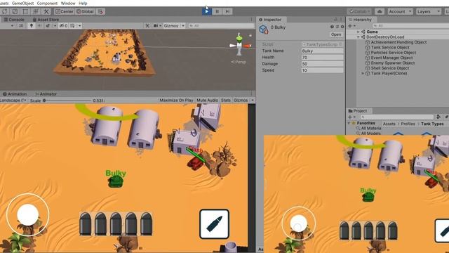 3D Battle Tank Game смотреть онлайн