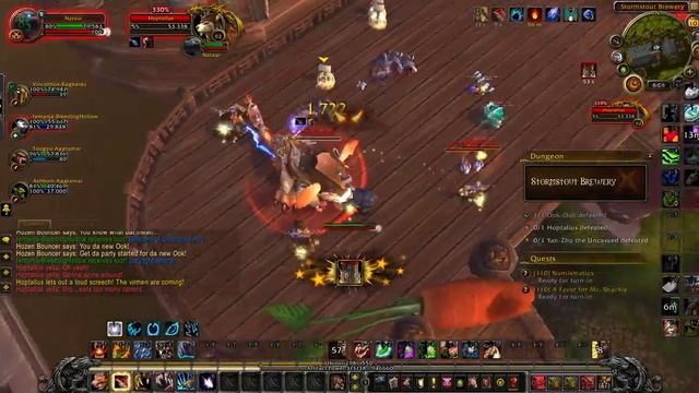 [WOW MoP Dungeon] Stormstout Brewery (Tank Druid Guardian) Heroic Timewalking смотреть онлайн