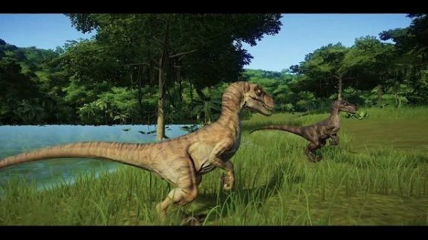 Return to Jurassic Park DLC - All new Velociraptor skins and animations - Jurassic Cinema