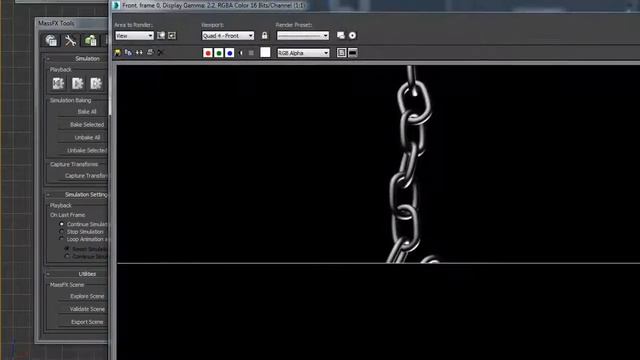chain and mass fx in 3ds max part 01 смотреть онлайн
