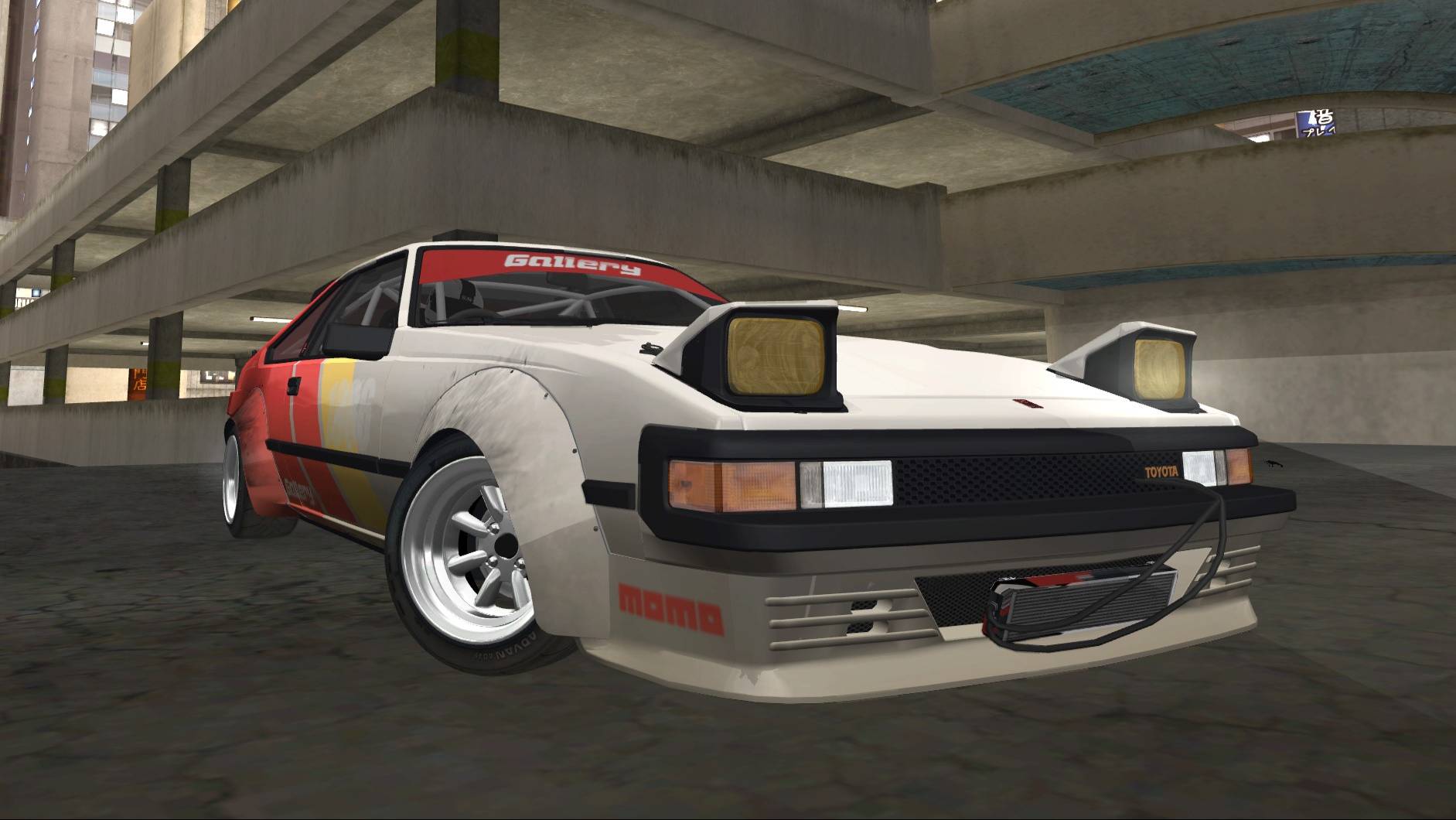 Freestyle Drift - Toyota Supra Celica 1986 смотреть онлайн