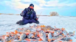 Бешеный клёв на МОРМЫША! Именно так выглядит жор рыбы! Рыбалка на 8 марта