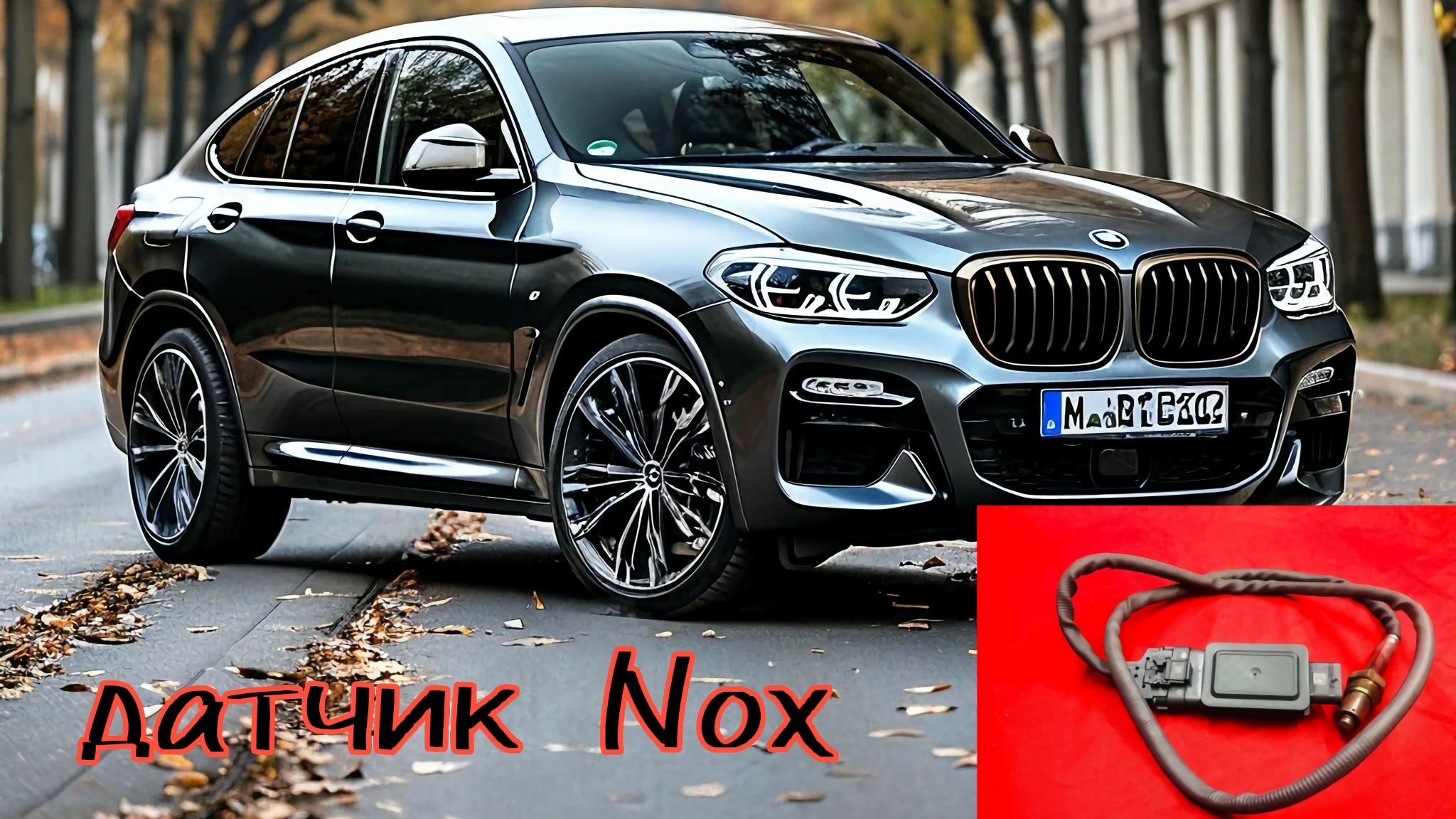 BMW x4 датчик nox после катализатора. смотреть онлайн