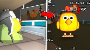 😨 Заснял Чикен Наггетс на Камеру в Чикен Ган! Тёма Chicken Gun