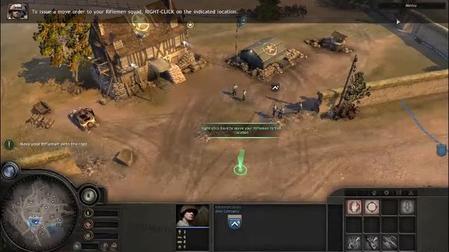 Basic Training | Company of Heroes | Tutorial смотреть онлайн