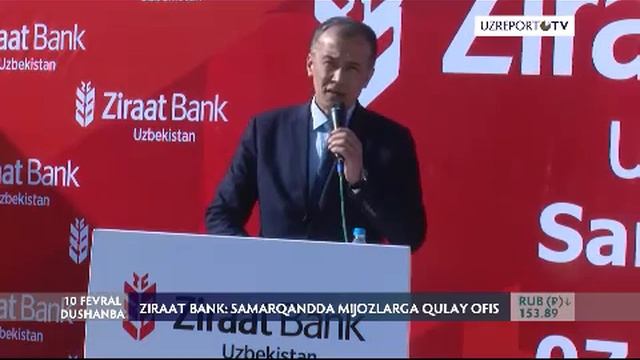 Ziraat Bank Uz Samarqand ofisi ochilishi 2 video смотреть онлайн