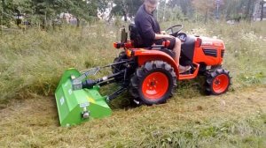 Цеповая косилка - мульчер без сбора Peruzzo FROG (Италия)