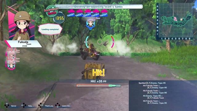 Girls Und Panzer: Dream Tank Match DX - Chihatan Civil War 4
