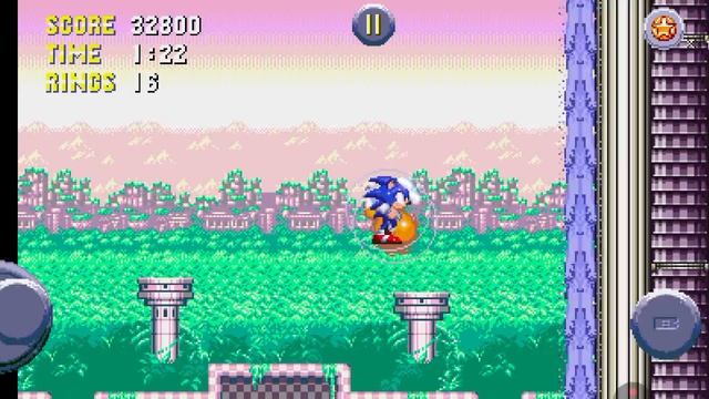 секретная зона в Sonic Triple Trouble 16 Bit + один уровень