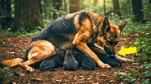 Мать Немецкой Овчарки В Отчаянии Обращается За Помощью К Туристу – То, Что Произойдет Дальше, Разоб