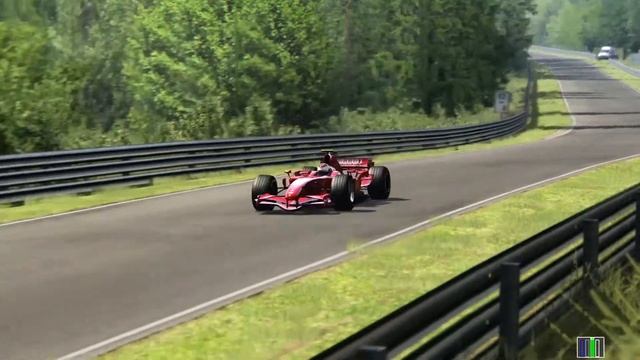 Ferrari F2007 Nurburgring Nordschleife TV Cam смотреть онлайн