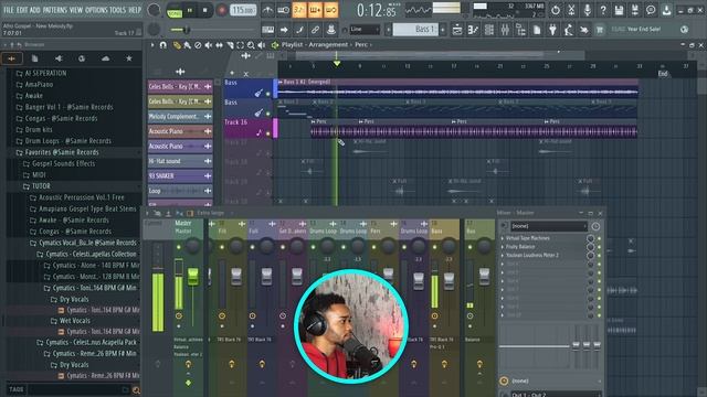 How To Make AFRO GOSPEL BEATS from scratch | FL Studio Tutorial смотреть онлайн